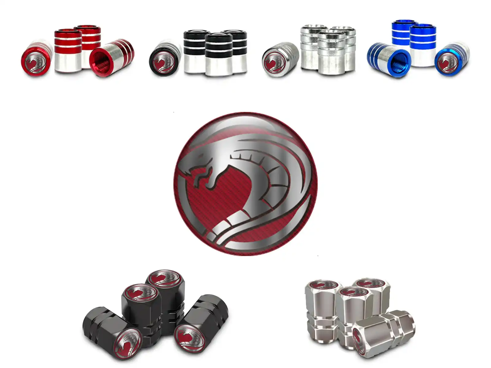 Rims Valve Caps for Bikes Premium Edition